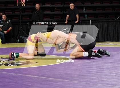 Thumbnail 2 in CIF State Boys Wrestling Championships (Day 1 - Round 3) photogallery.