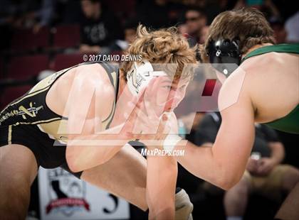 Thumbnail 1 in CIF State Boys Wrestling Championships (Day 1 - Round 3) photogallery.