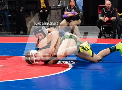 Thumbnail 2 in CIF State Boys Wrestling Championships (Day 1 - Round 3) photogallery.