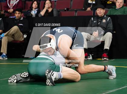 Thumbnail 1 in CIF State Boys Wrestling Championships (Day 1 - Round 3) photogallery.