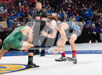 Thumbnail 1 in CIF State Boys Wrestling Championships (Day 1 - Round 3) photogallery.