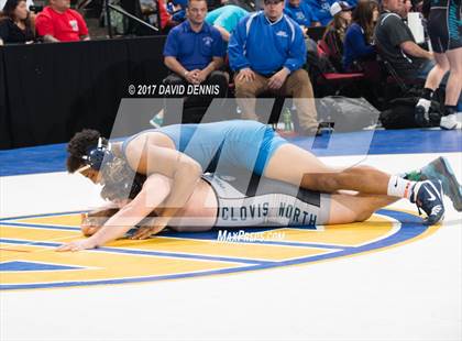 Thumbnail 2 in CIF State Boys Wrestling Championships (Day 1 - Round 3) photogallery.
