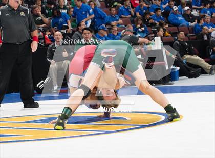 Thumbnail 3 in CIF State Boys Wrestling Championships (Day 1 - Round 3) photogallery.