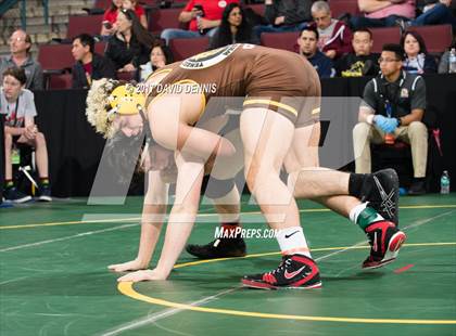Thumbnail 1 in CIF State Boys Wrestling Championships (Day 1 - Round 3) photogallery.