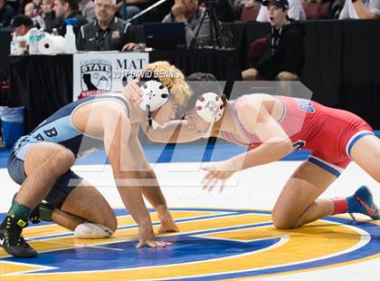 Thumbnail 3 in CIF State Boys Wrestling Championships (Day 1 - Round 3) photogallery.