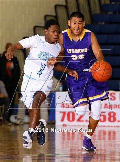 Thumbnail 3 in Lynwood vs. Redemption Christian Academy (Tarkanian Classic) photogallery.
