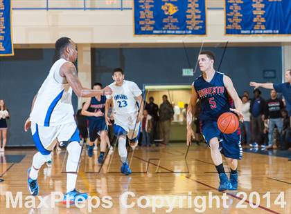 Thumbnail 3 in Modesto Christian @ Newark Memorial (CIF NorCal D1 Regional Playoff) photogallery.