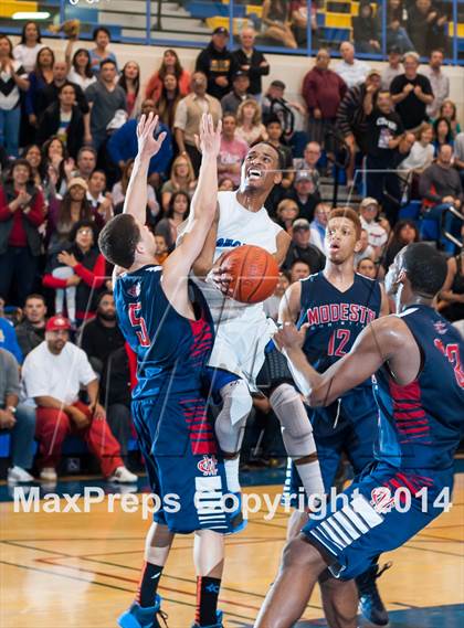 Thumbnail 3 in Modesto Christian @ Newark Memorial (CIF NorCal D1 Regional Playoff) photogallery.