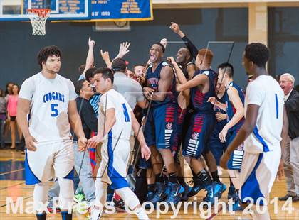 Thumbnail 2 in Modesto Christian @ Newark Memorial (CIF NorCal D1 Regional Playoff) photogallery.