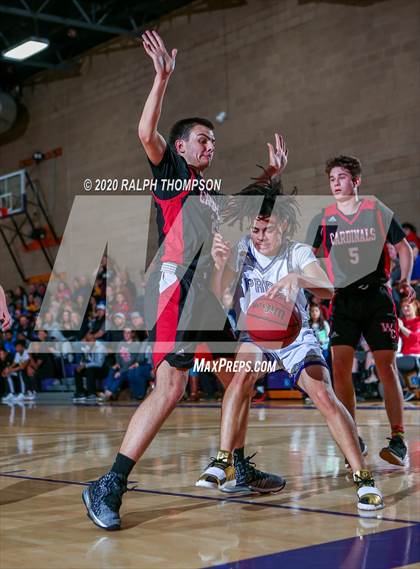 Thumbnail 3 in Bradshaw Christian vs. Woodland Christian (CIF SJS D5 playoffs Rd 2) photogallery.