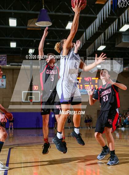 Thumbnail 2 in Bradshaw Christian vs. Woodland Christian (CIF SJS D5 playoffs Rd 2) photogallery.