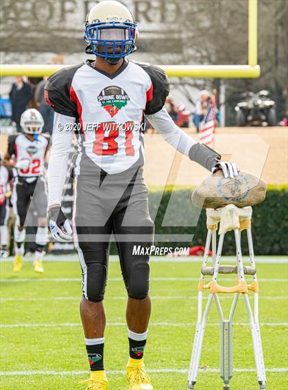 Thumbnail 1 in 2019 Shrine Bowl of the Carolinas photogallery.
