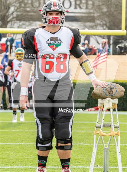 Thumbnail 3 in 2019 Shrine Bowl of the Carolinas photogallery.
