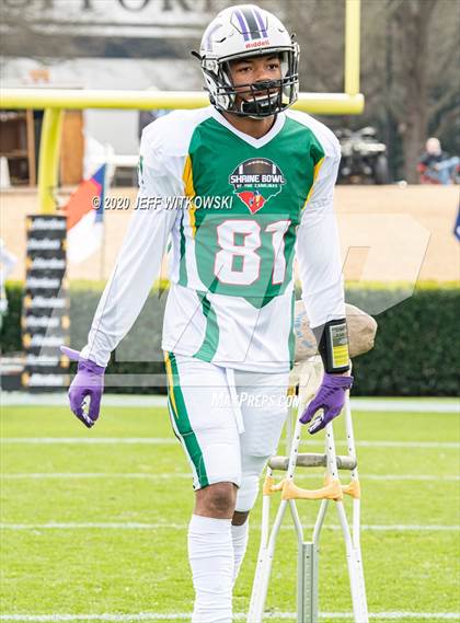 Thumbnail 2 in 2019 Shrine Bowl of the Carolinas photogallery.