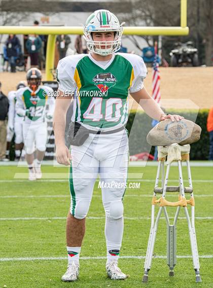 Thumbnail 1 in 2019 Shrine Bowl of the Carolinas photogallery.