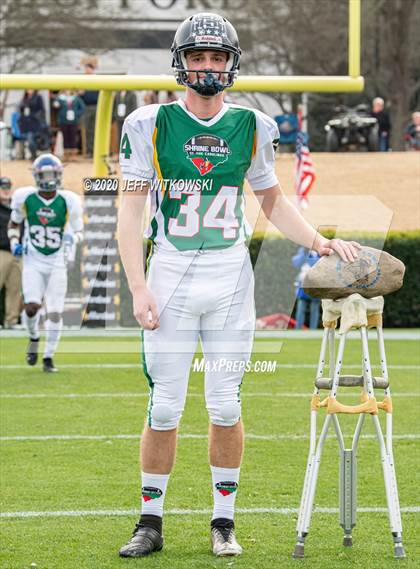 Thumbnail 1 in 2019 Shrine Bowl of the Carolinas photogallery.