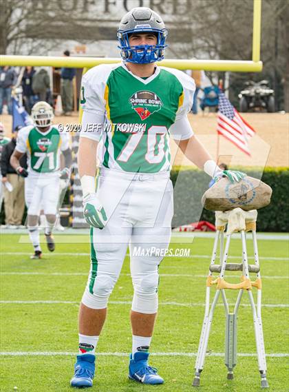 Thumbnail 3 in 2019 Shrine Bowl of the Carolinas photogallery.