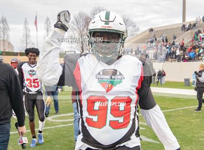 Thumbnail 1 in 2019 Shrine Bowl of the Carolinas photogallery.