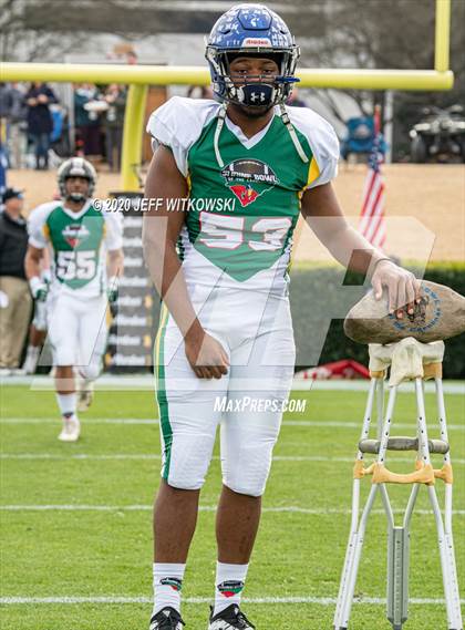 Thumbnail 2 in 2019 Shrine Bowl of the Carolinas photogallery.