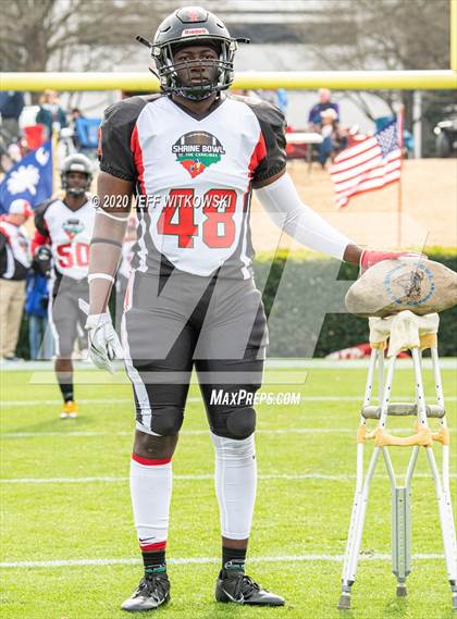 Thumbnail 3 in 2019 Shrine Bowl of the Carolinas photogallery.