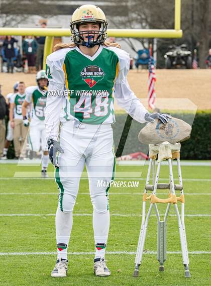 Thumbnail 2 in 2019 Shrine Bowl of the Carolinas photogallery.