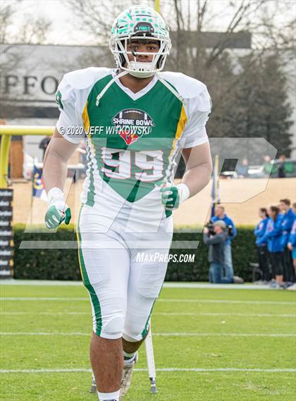 Thumbnail 1 in 2019 Shrine Bowl of the Carolinas photogallery.