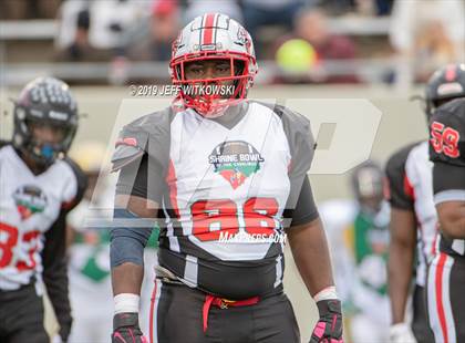 Thumbnail 3 in 2019 Shrine Bowl of the Carolinas photogallery.