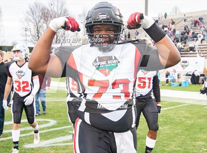 Thumbnail 3 in 2019 Shrine Bowl of the Carolinas photogallery.