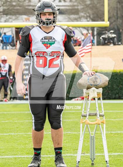 Thumbnail 3 in 2019 Shrine Bowl of the Carolinas photogallery.