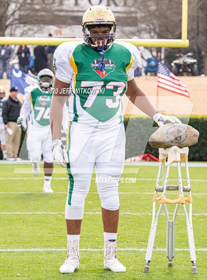 Thumbnail 2 in 2019 Shrine Bowl of the Carolinas photogallery.