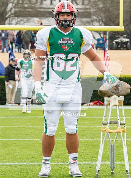 Thumbnail 2 in 2019 Shrine Bowl of the Carolinas photogallery.