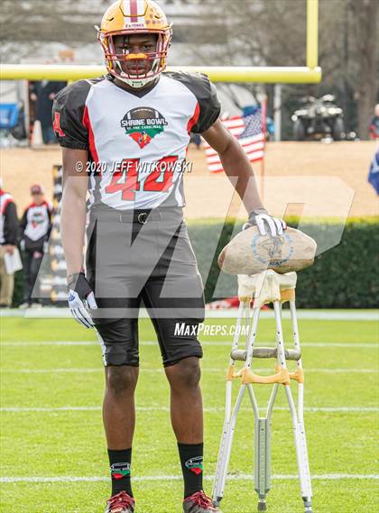 Thumbnail 1 in 2019 Shrine Bowl of the Carolinas photogallery.