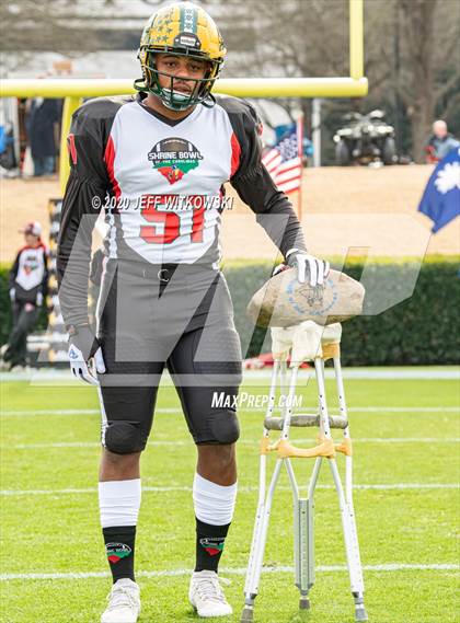 Thumbnail 2 in 2019 Shrine Bowl of the Carolinas photogallery.