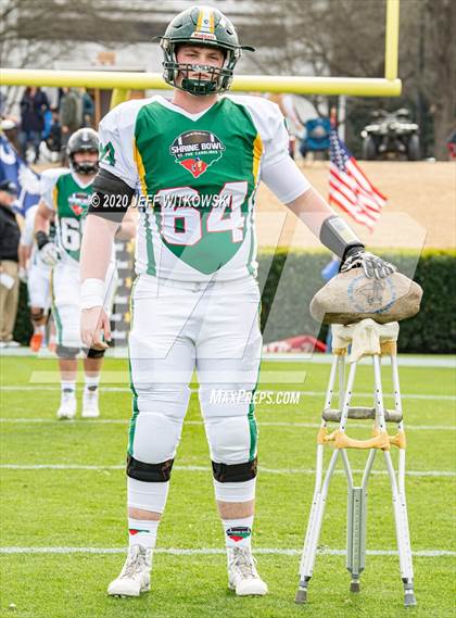 Thumbnail 3 in 2019 Shrine Bowl of the Carolinas photogallery.