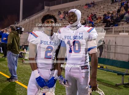 Thumbnail 3 in Central vs Folsom (CIF State 1-AA NorCal Championship) photogallery.