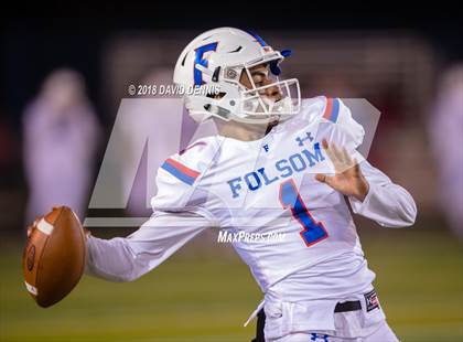 Thumbnail 3 in Central vs Folsom (CIF State 1-AA NorCal Championship) photogallery.