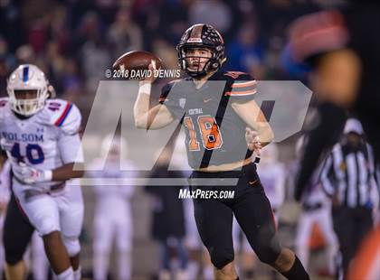 Thumbnail 1 in Central vs Folsom (CIF State 1-AA NorCal Championship) photogallery.