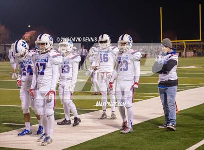 Thumbnail 2 in Central vs Folsom (CIF State 1-AA NorCal Championship) photogallery.