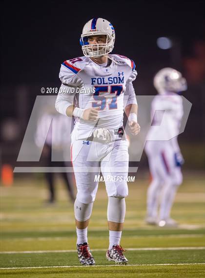 Thumbnail 2 in Central vs Folsom (CIF State 1-AA NorCal Championship) photogallery.