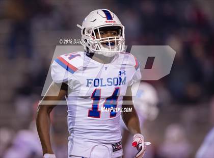 Thumbnail 3 in Central vs Folsom (CIF State 1-AA NorCal Championship) photogallery.
