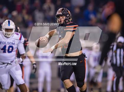 Thumbnail 2 in Central vs Folsom (CIF State 1-AA NorCal Championship) photogallery.