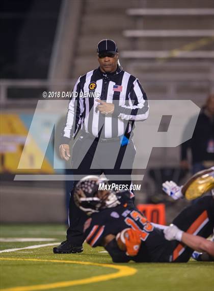 Thumbnail 2 in Central vs Folsom (CIF State 1-AA NorCal Championship) photogallery.