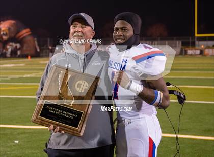 Thumbnail 2 in Central vs Folsom (CIF State 1-AA NorCal Championship) photogallery.