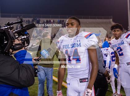 Thumbnail 3 in Central vs Folsom (CIF State 1-AA NorCal Championship) photogallery.