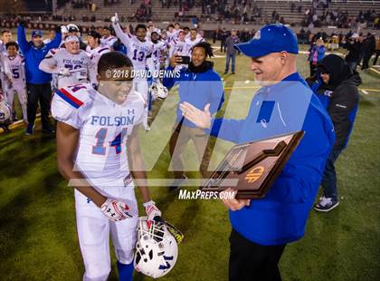 Thumbnail 2 in Central vs Folsom (CIF State 1-AA NorCal Championship) photogallery.