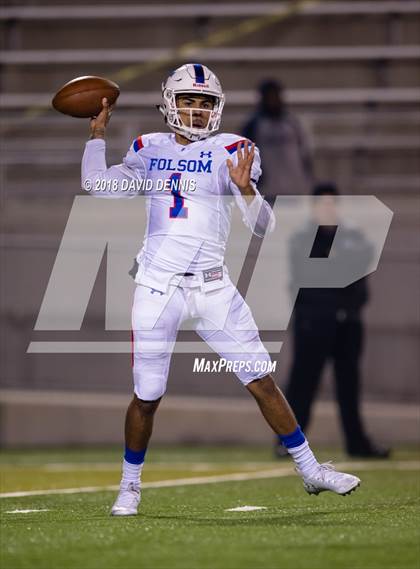 Thumbnail 1 in Central vs Folsom (CIF State 1-AA NorCal Championship) photogallery.