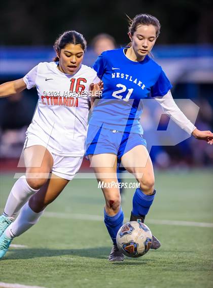 Thumbnail 1 in Etiwanda @ Westlake (CIF-SS Div-1 Quarterfinal) photogallery.