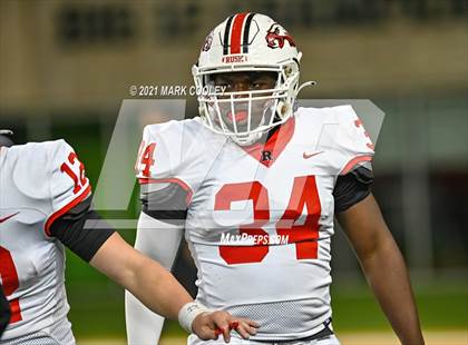 Thumbnail 3 in Rusk vs. Bellville (UIL 5A D1 Area Playoff) photogallery.