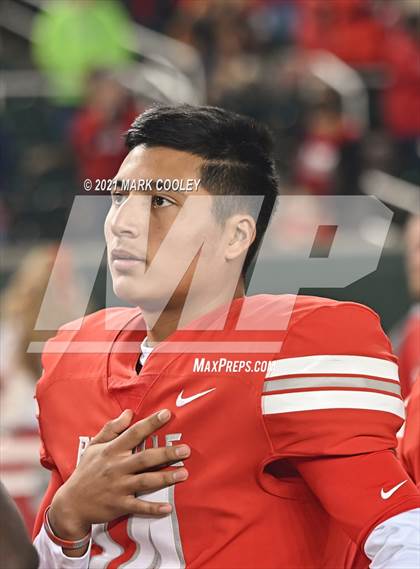 Thumbnail 3 in Rusk vs. Bellville (UIL 5A D1 Area Playoff) photogallery.