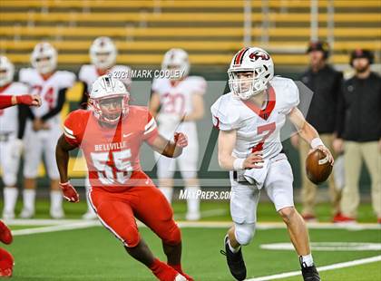 Thumbnail 3 in Rusk vs. Bellville (UIL 5A D1 Area Playoff) photogallery.